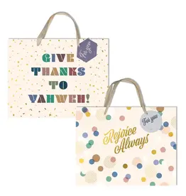 Rejoice in Yahweh Large Gift Bag 2 Pack