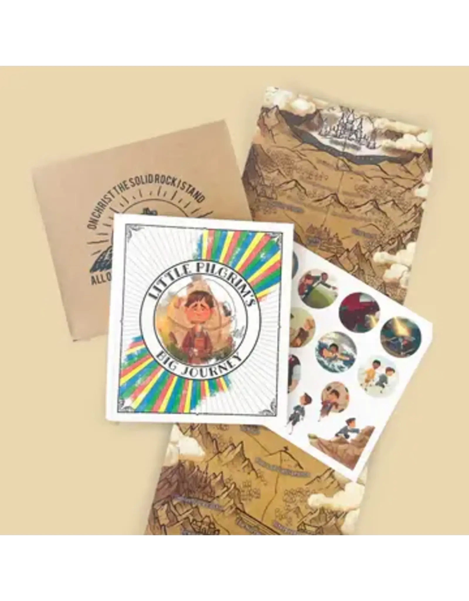 Tyler Van Halteren Little Pilgrim's Big Journey Part 1 Colouring Book