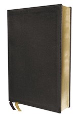 NASB 1995  Personal Size Bible,  Large Print, Genuine Leather, Black