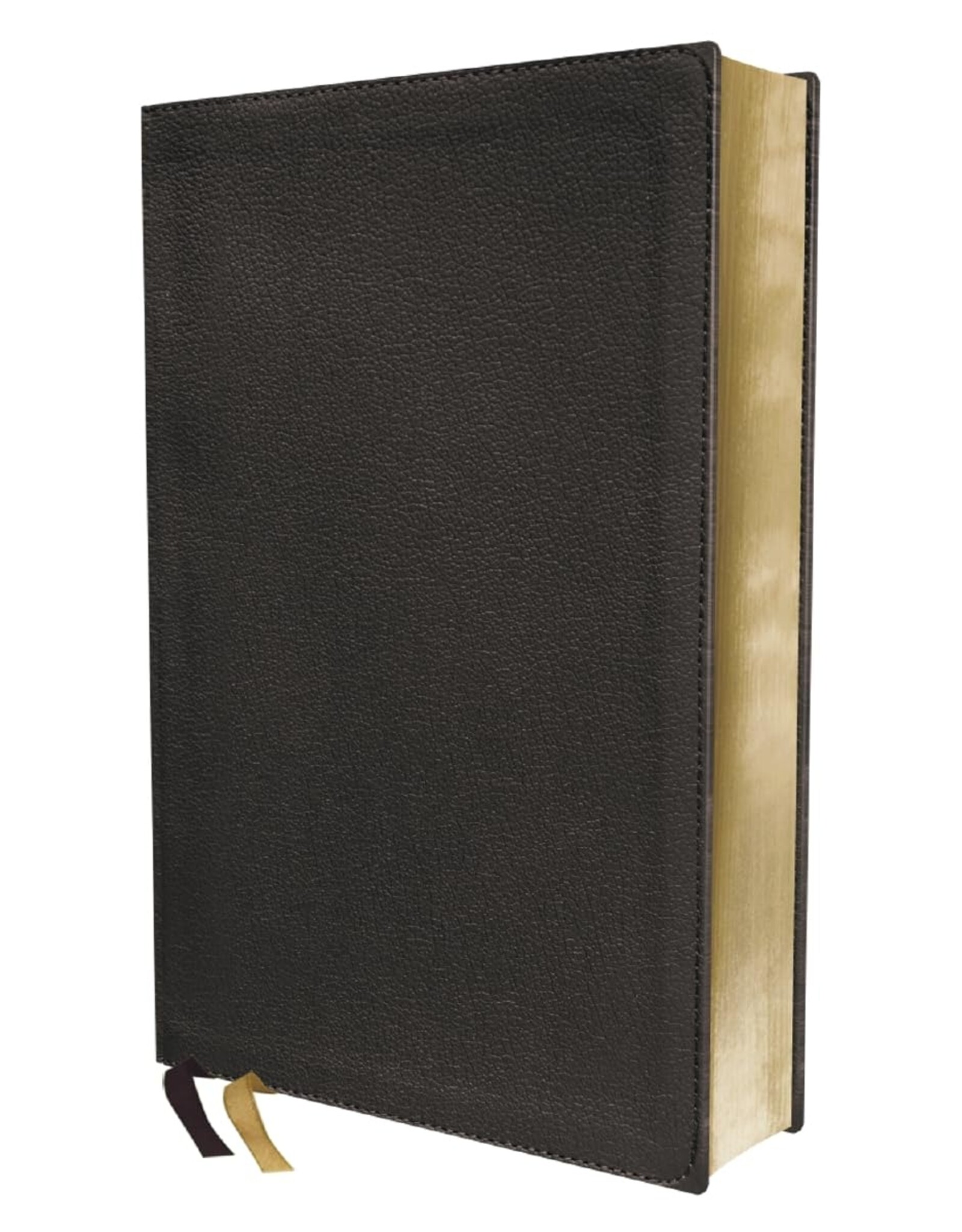 NASB 1995  Personal Size Bible,  Large Print, Genuine Leather, Black