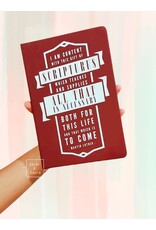 Martin Luther Quote Journal - Burgundy