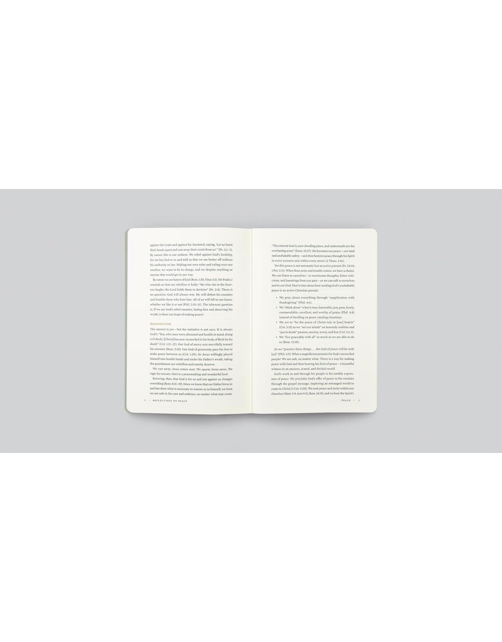 Lulle Wallace ESV Devotional Journal, Fruit of the Spirit: Peace