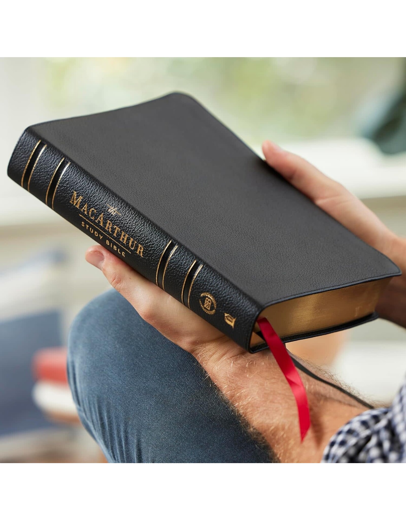 John MacArthur LSB John MacArthur Study Bible - Genuine Black Leather