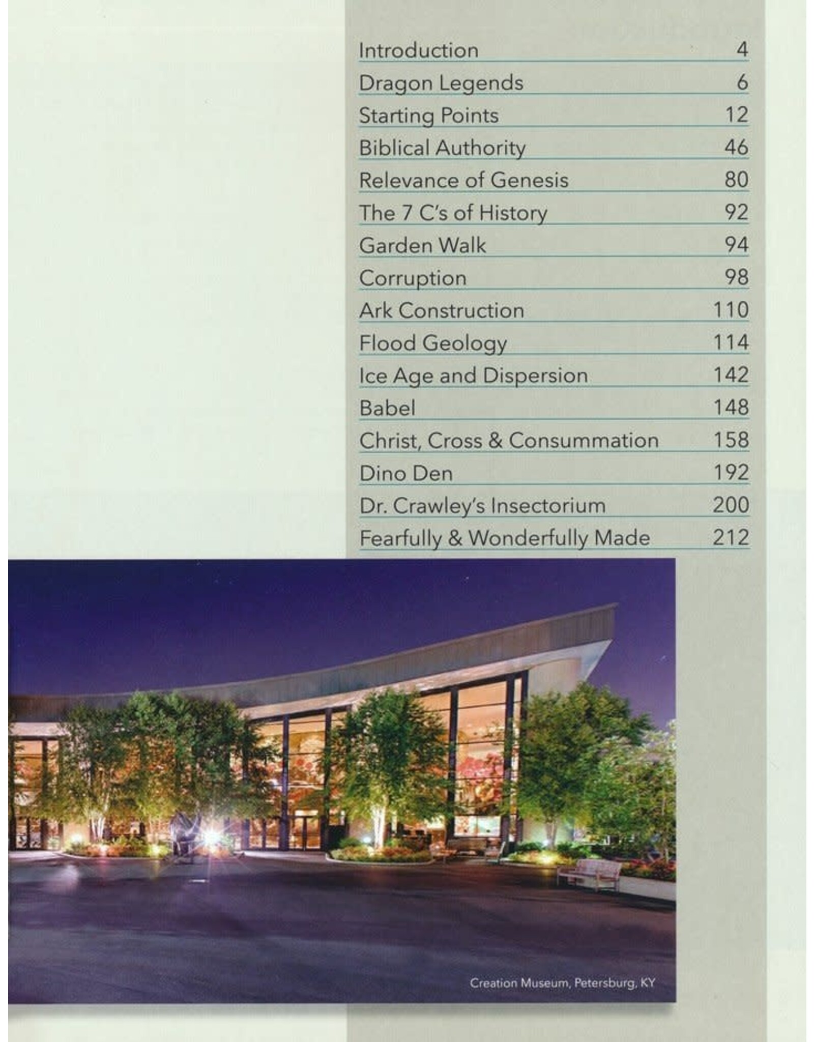 Creation Museum Signs