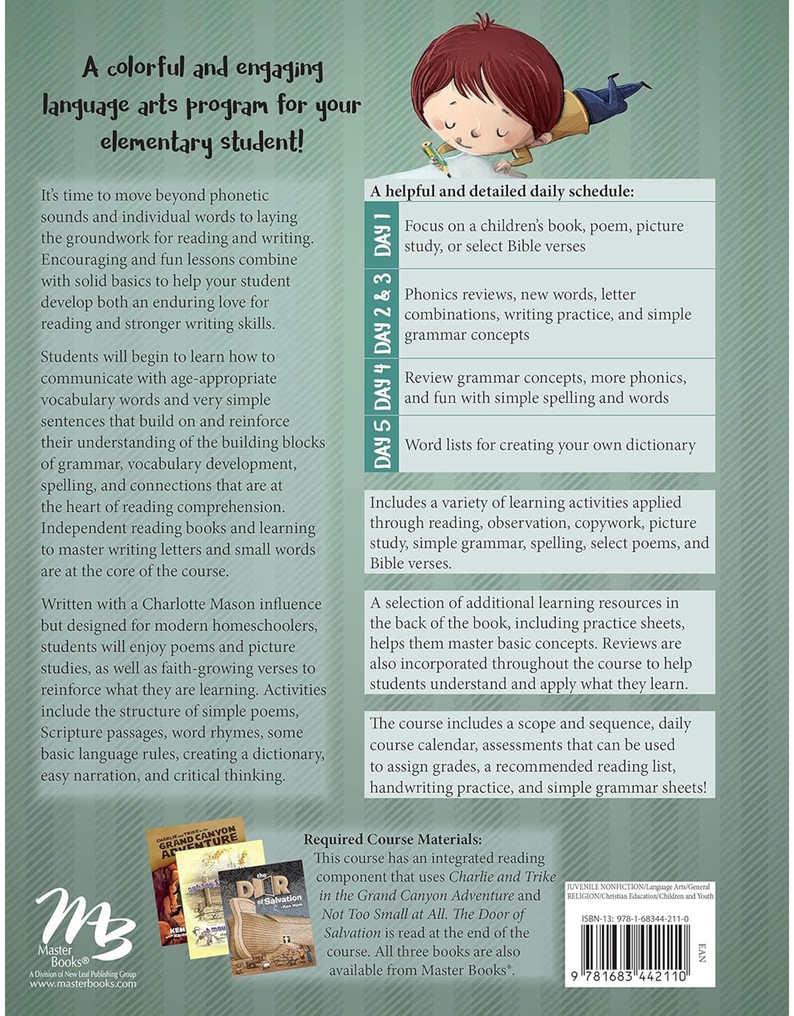 Masterbooks Language Lessons for a Living Education 1