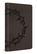 ESV Premium Gift Bible - Charcoal, Crown Design ESV Premium Gift Bible - Charcoal, Crown Design