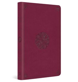 ESV Premium Gift Bible - Raspberry, Emblem Design