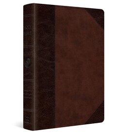ESV Personal Reference Bible - TruTone Brown/Walnut