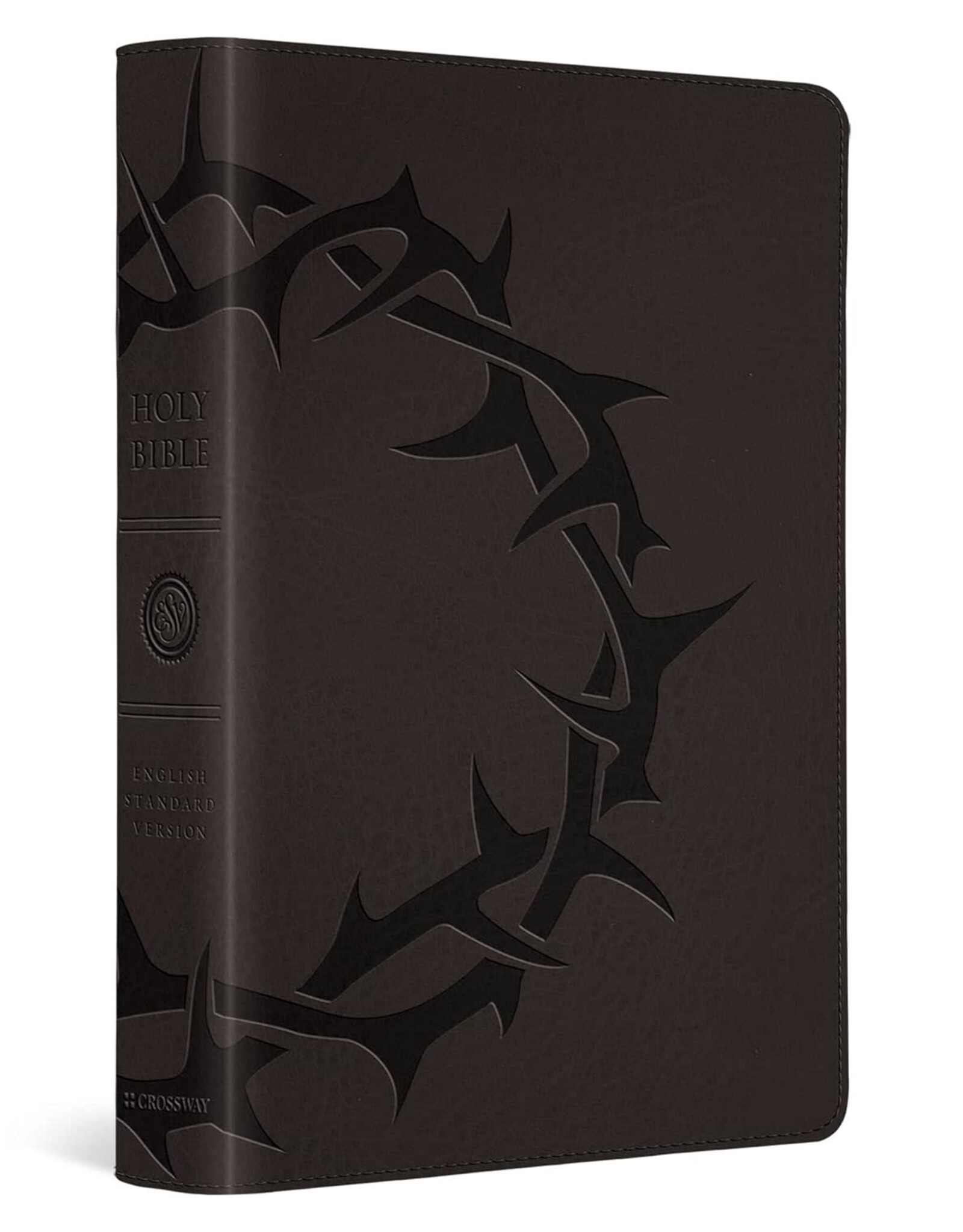 ESV Large Print Compact Bible: Charcoal