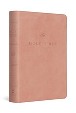 ESV Large Print Compact Bible - Blush Rose
