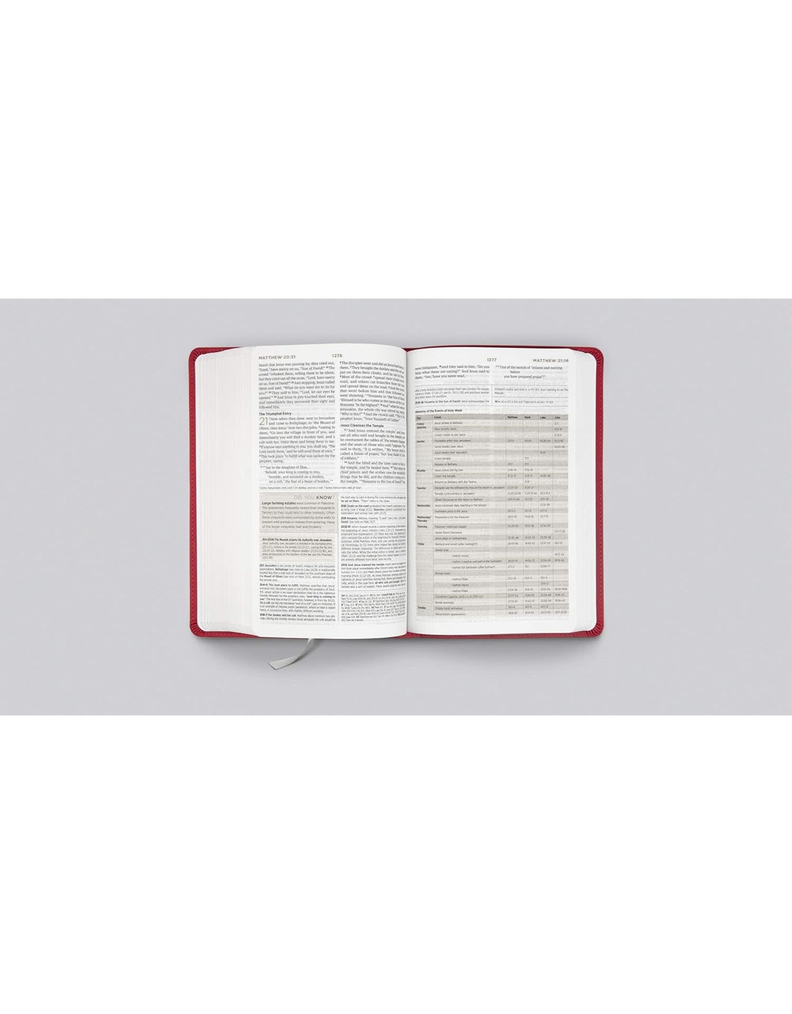 ESV Student Study Bible - Berry, Floral Design