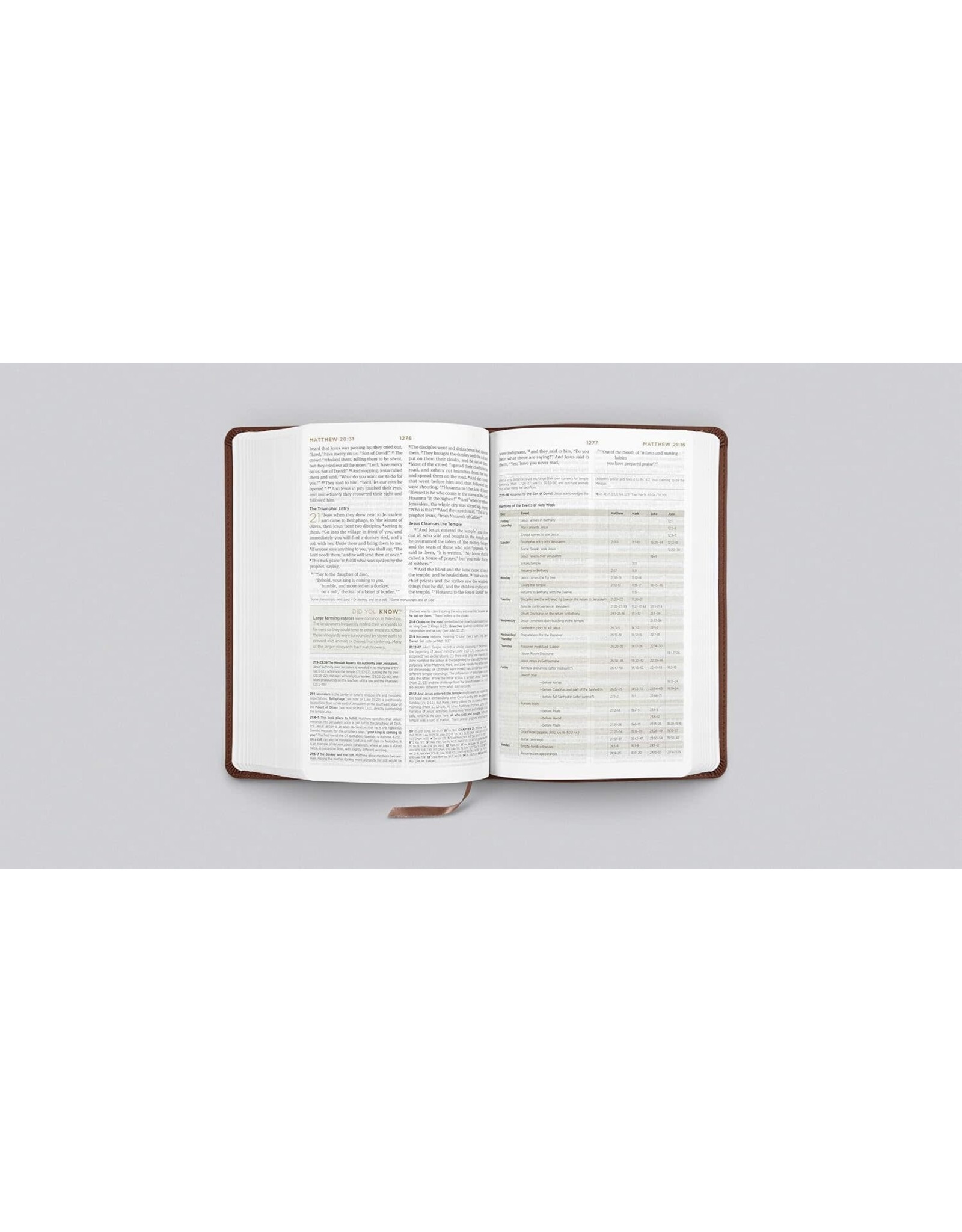 Crossway ESV Student Study Bible Chestnut