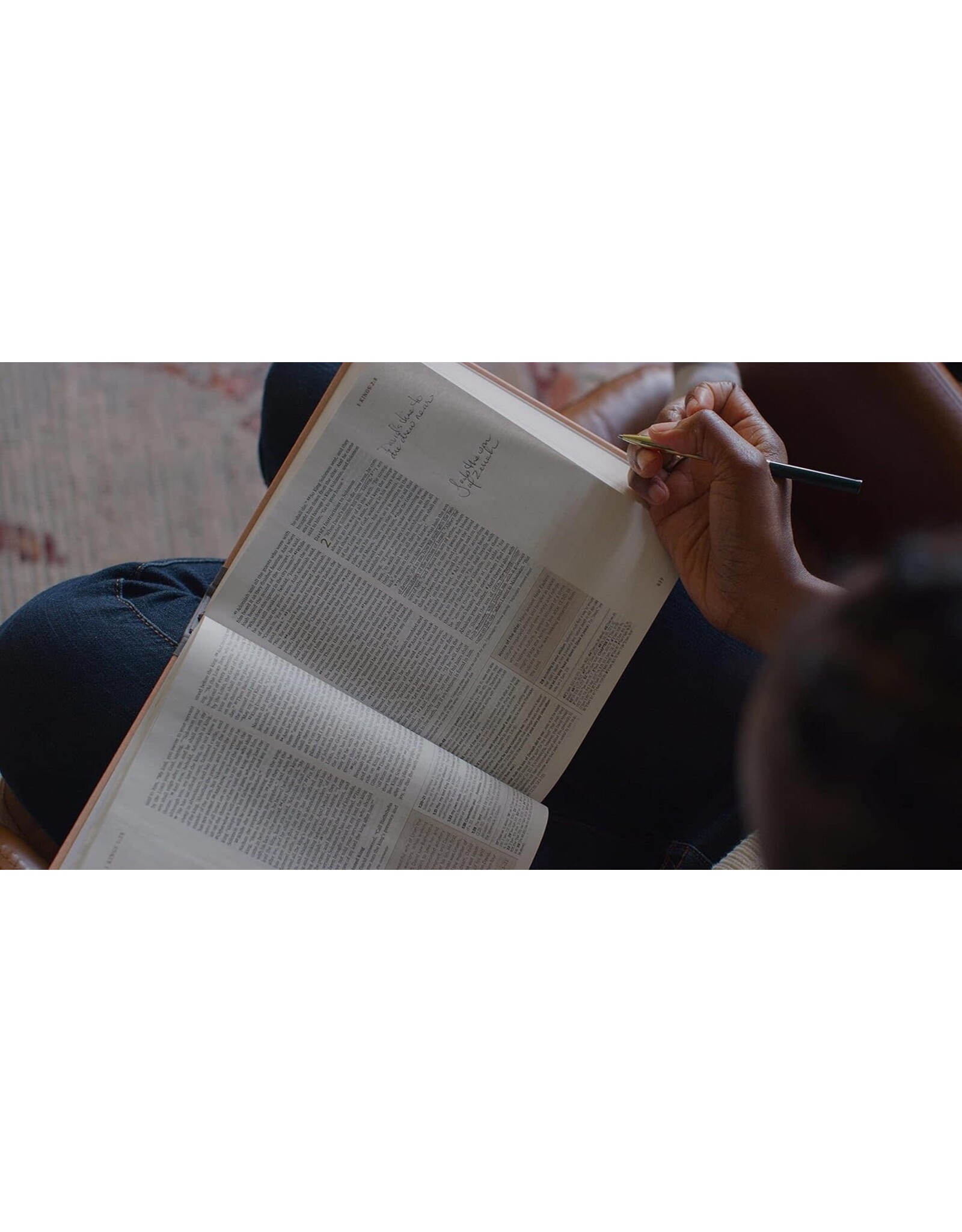 ESV Journaling Study Bible - Cloth/Blush/Ochre Floral