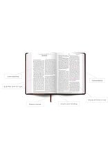 ESV Giant Print, TT, Brown, Engraved Mantel