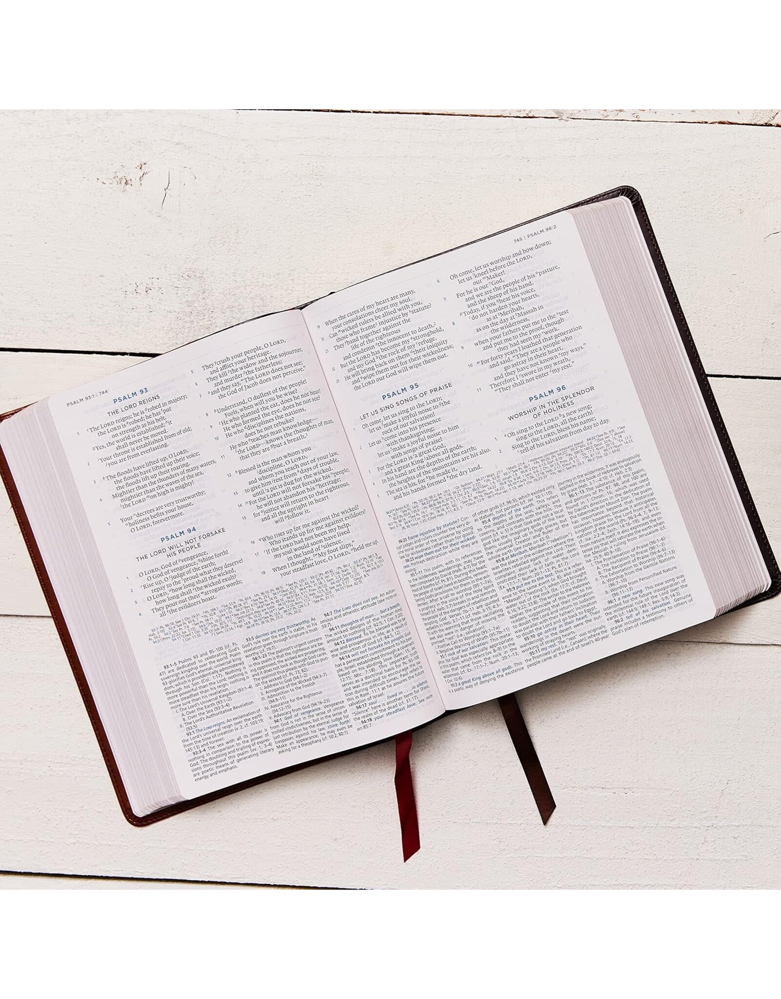 ESV MacArthur Study Bible Second Edition Black Leathersoft