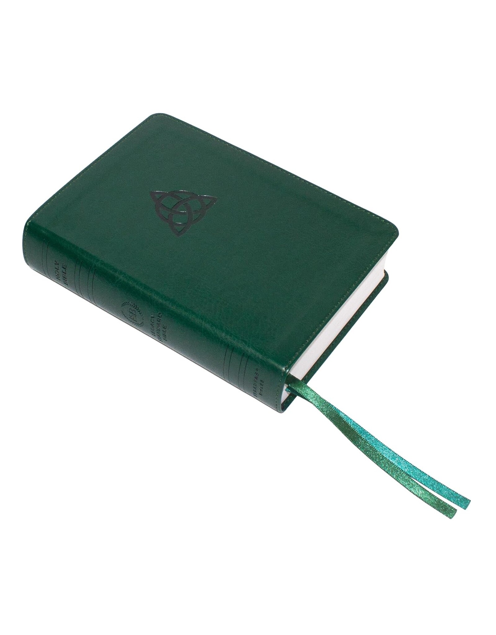 LSB Portable Paragraph Reference Bible - Green Faux Trinity