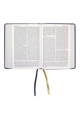 LSB Portable Paragraph Reference Bible - Blue Faux
