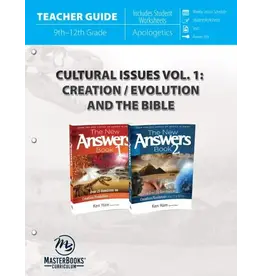 Cultural Issues Vol. 1: Creation/Evolution and Bible TeacherG