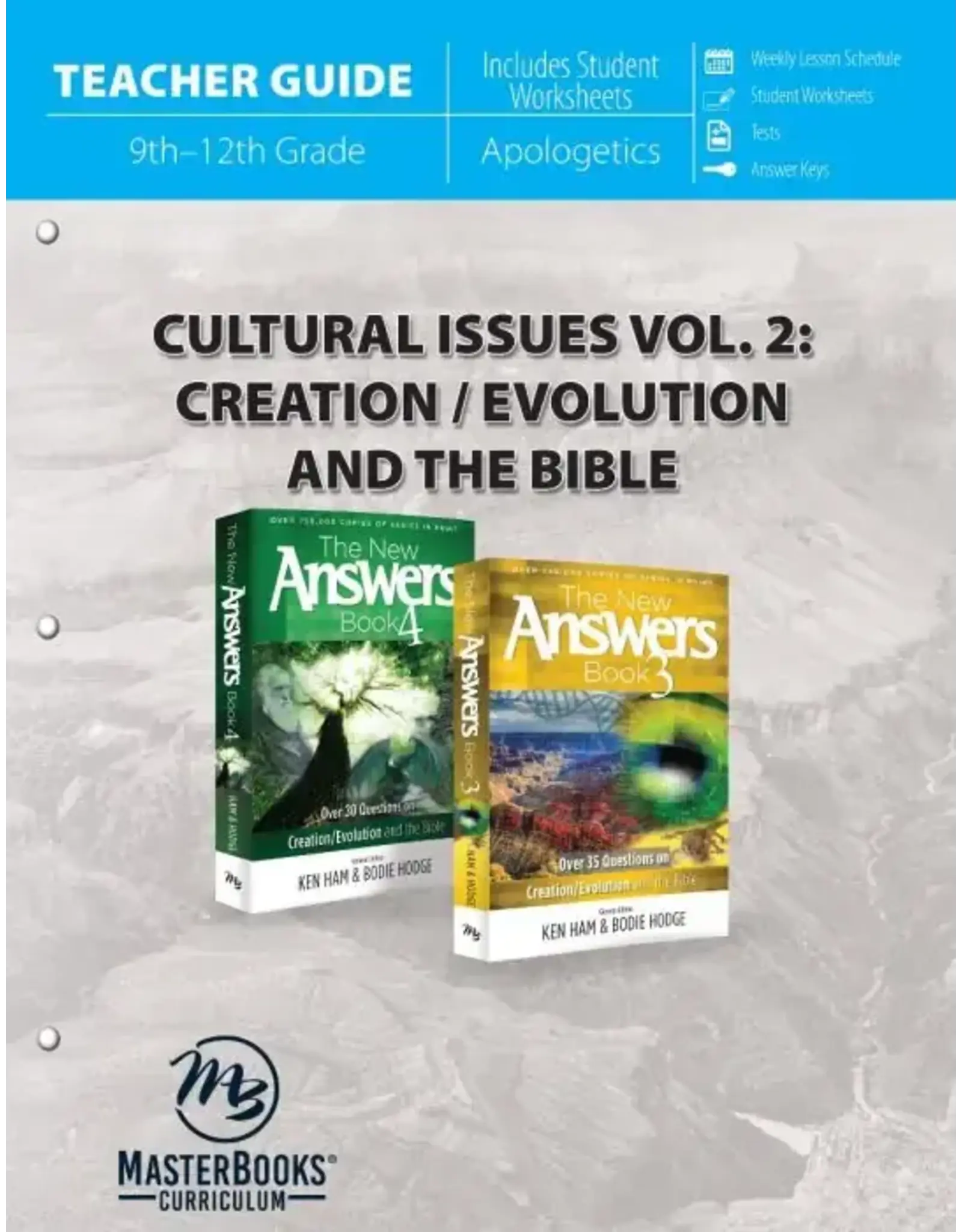 Cultural Issues Vol. 2: Creation/Evolution and Bible TeacherG