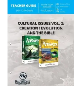 Cultural Issues Vol. 2: Creation/Evolution and Bible TeacherG
