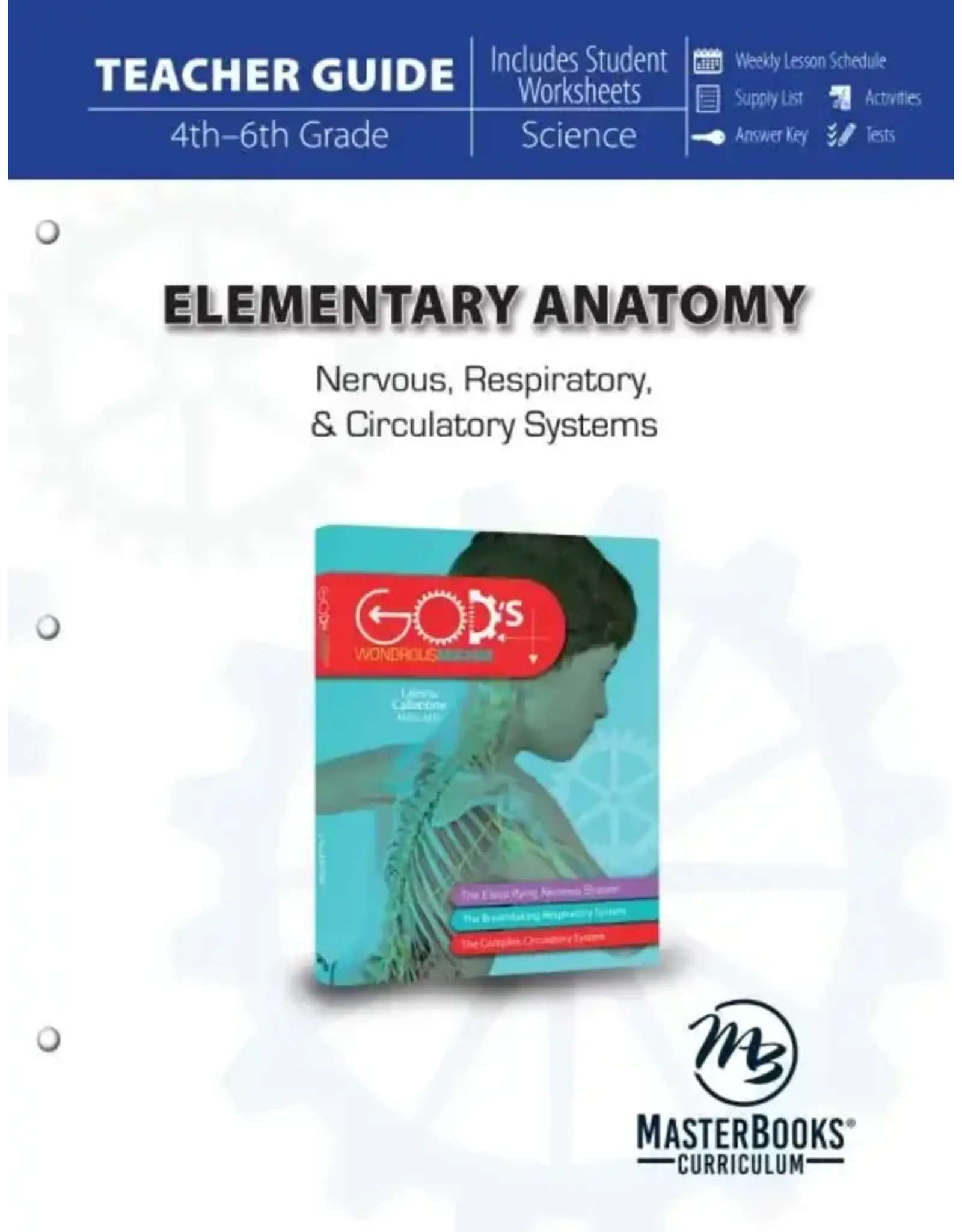 ElementaryAnatomy: NervousRespiratory,andCirculatory-TGuide,Revised
