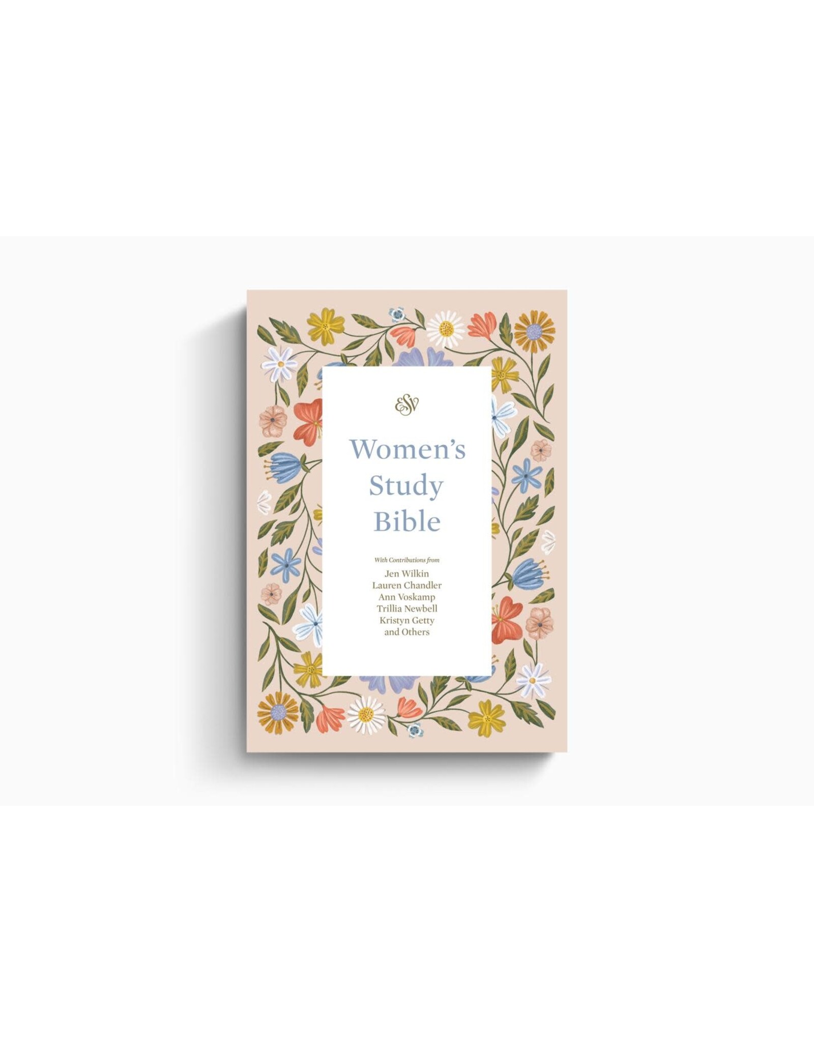 ESV Women's Study Bible, HC, Blush Wildflower Design