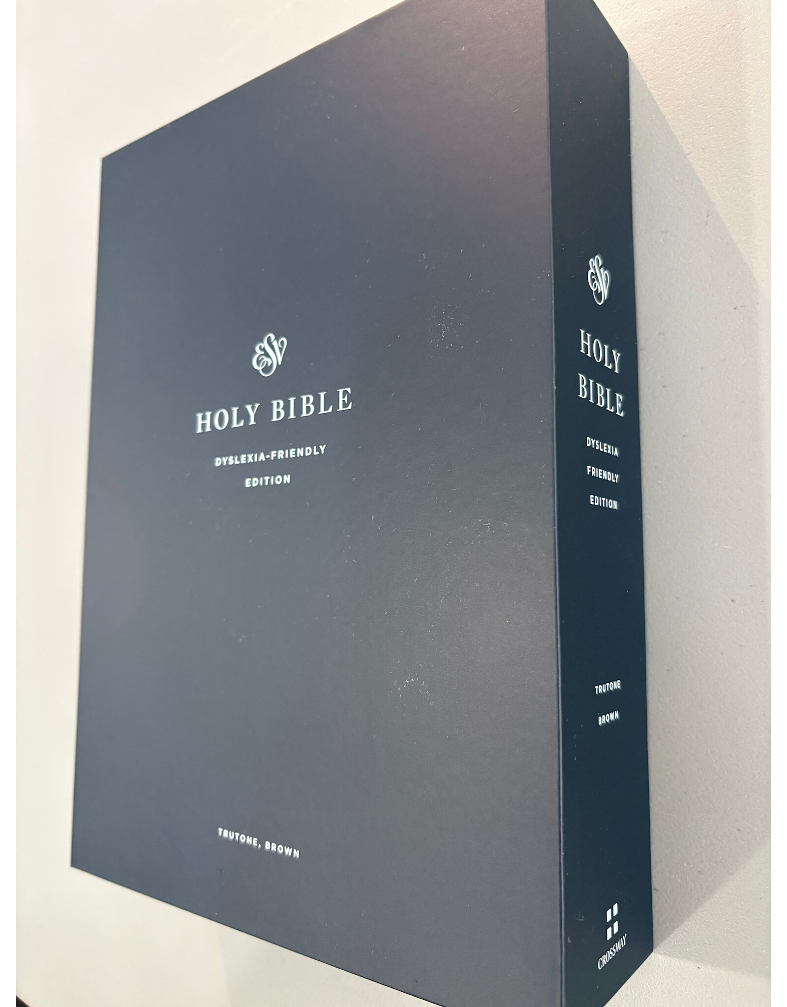 ESV Holy Bible: Dyslexia-Friendly Edition - Brown