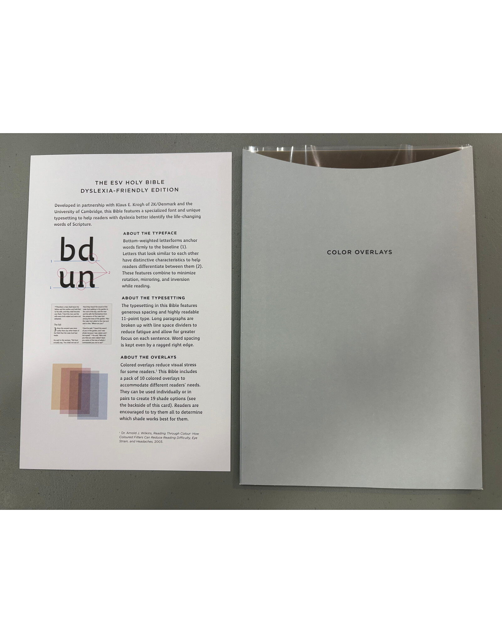 ESV Holy Bible: Dyslexia-Friendly Edition - Brown