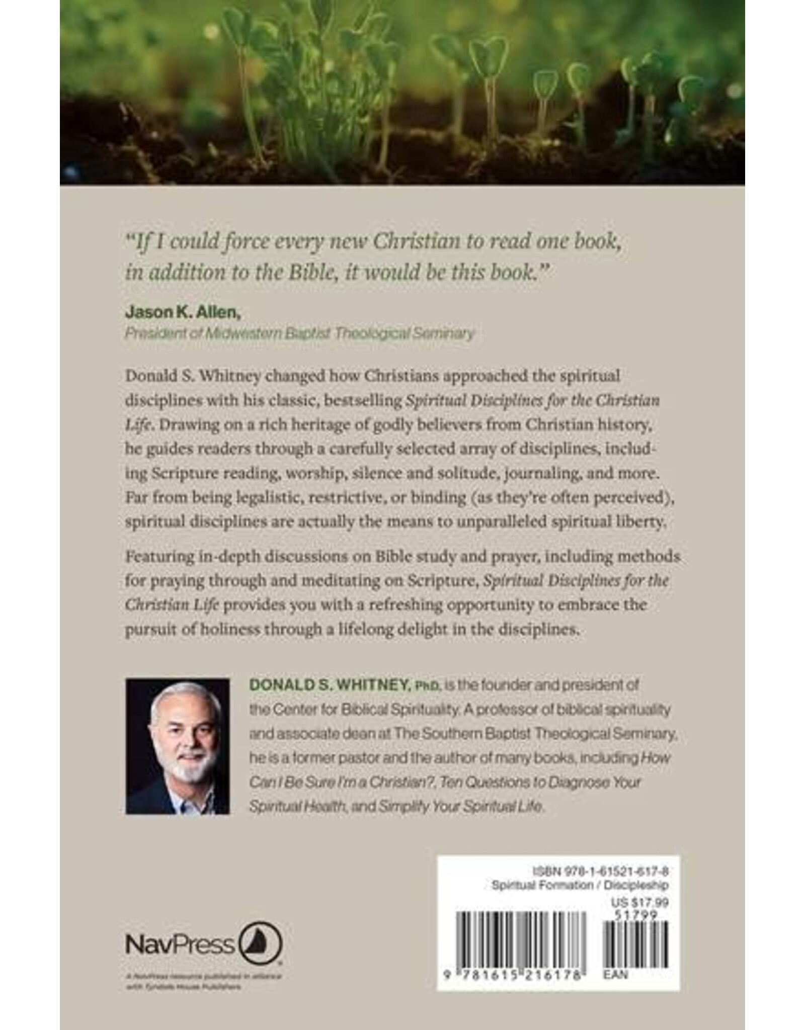 Donald S Whitney Spiritual Disciplines for the Christian Life