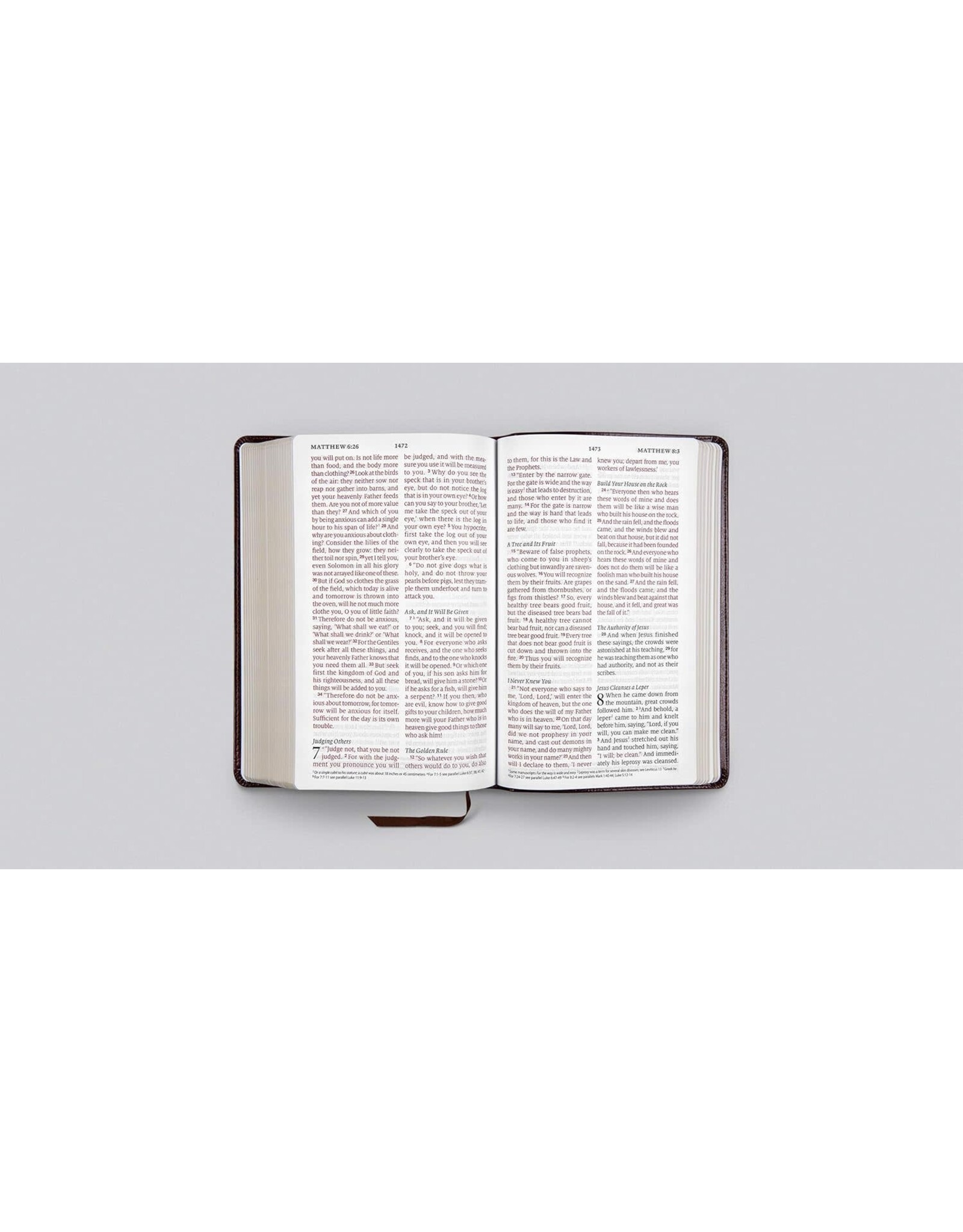 Crossway ESV Large Print Personal Size - Mahogany
