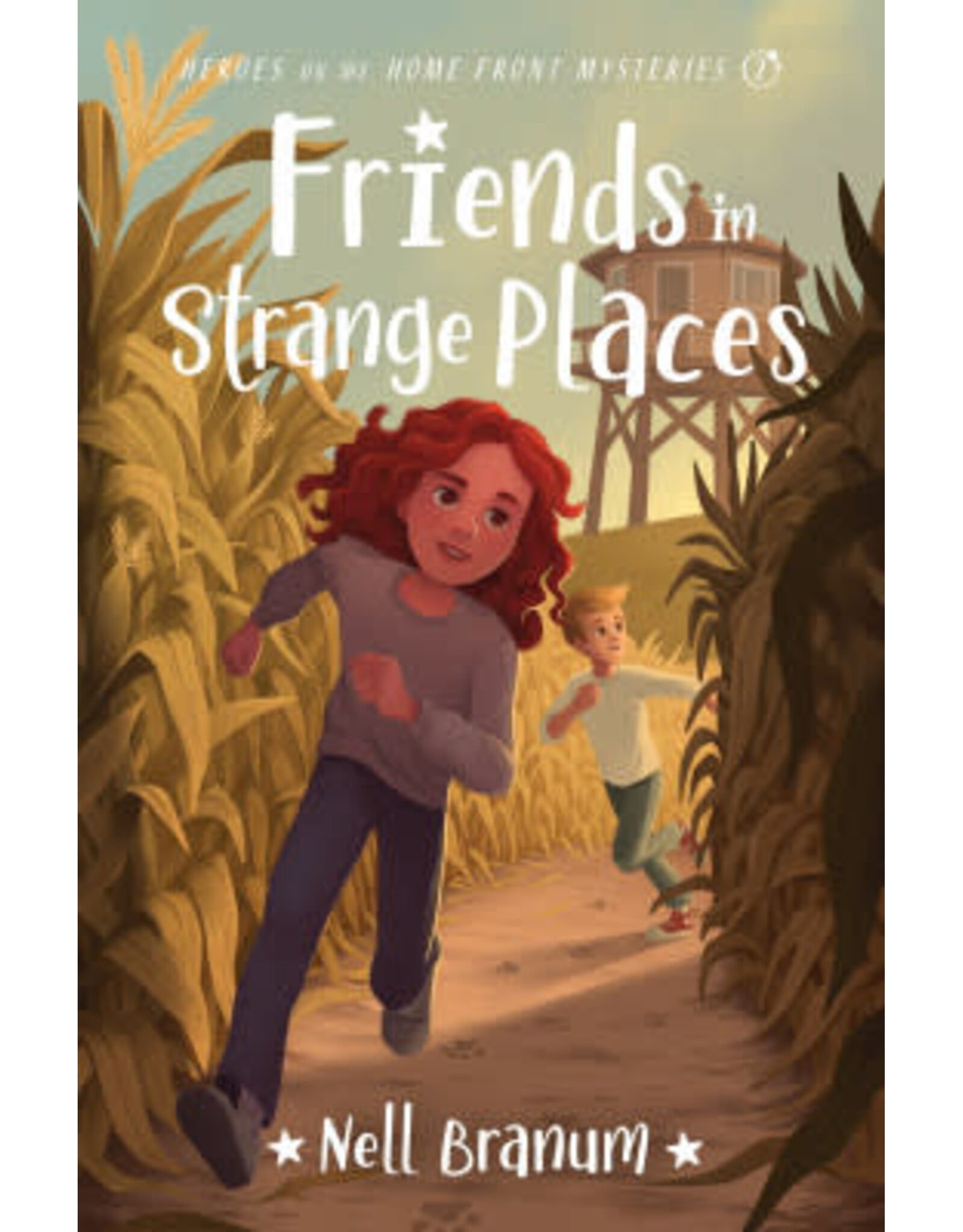 Nell Branum Friends in Strange Places - Heroes on the Home Front Mysteries #2