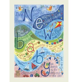 New Baby Card Blue