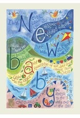 New Baby Card Blue