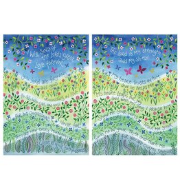 My Strength and My Shield and the Lord's Great Love Notecards