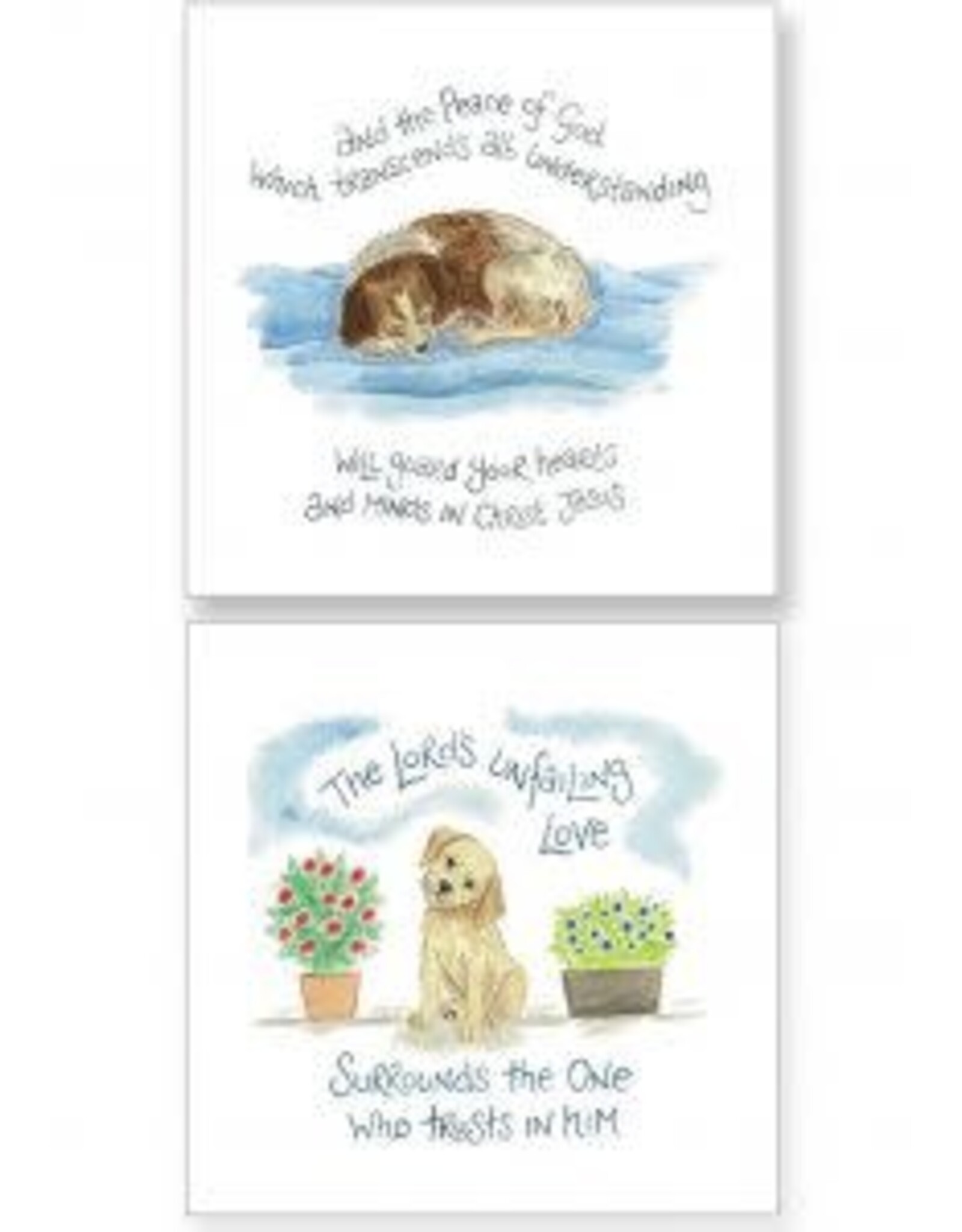 Peace of God and Unfailing Love Notecard