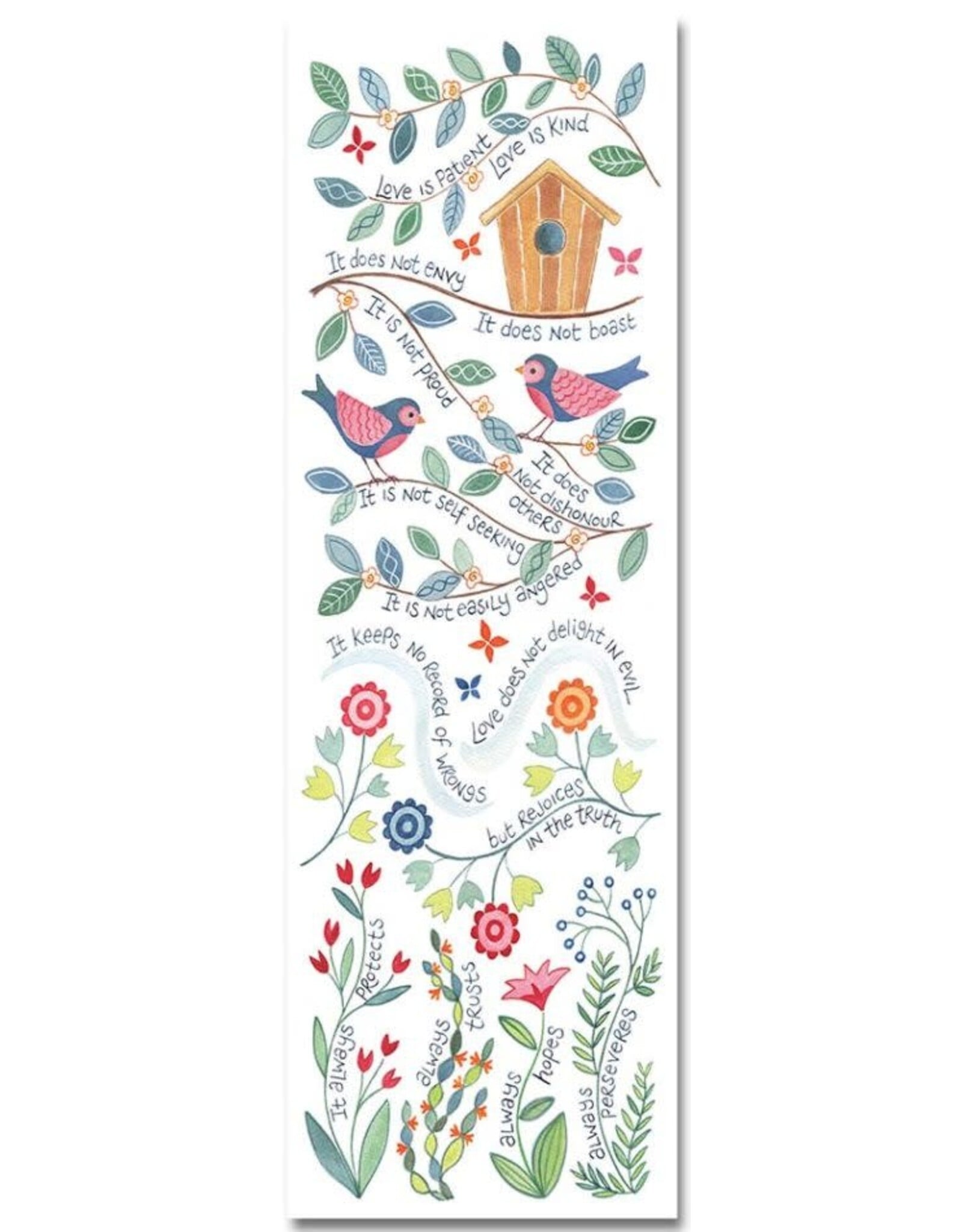 Love is Patient Bookmark