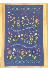 Bless You and Keep You Tea Towel