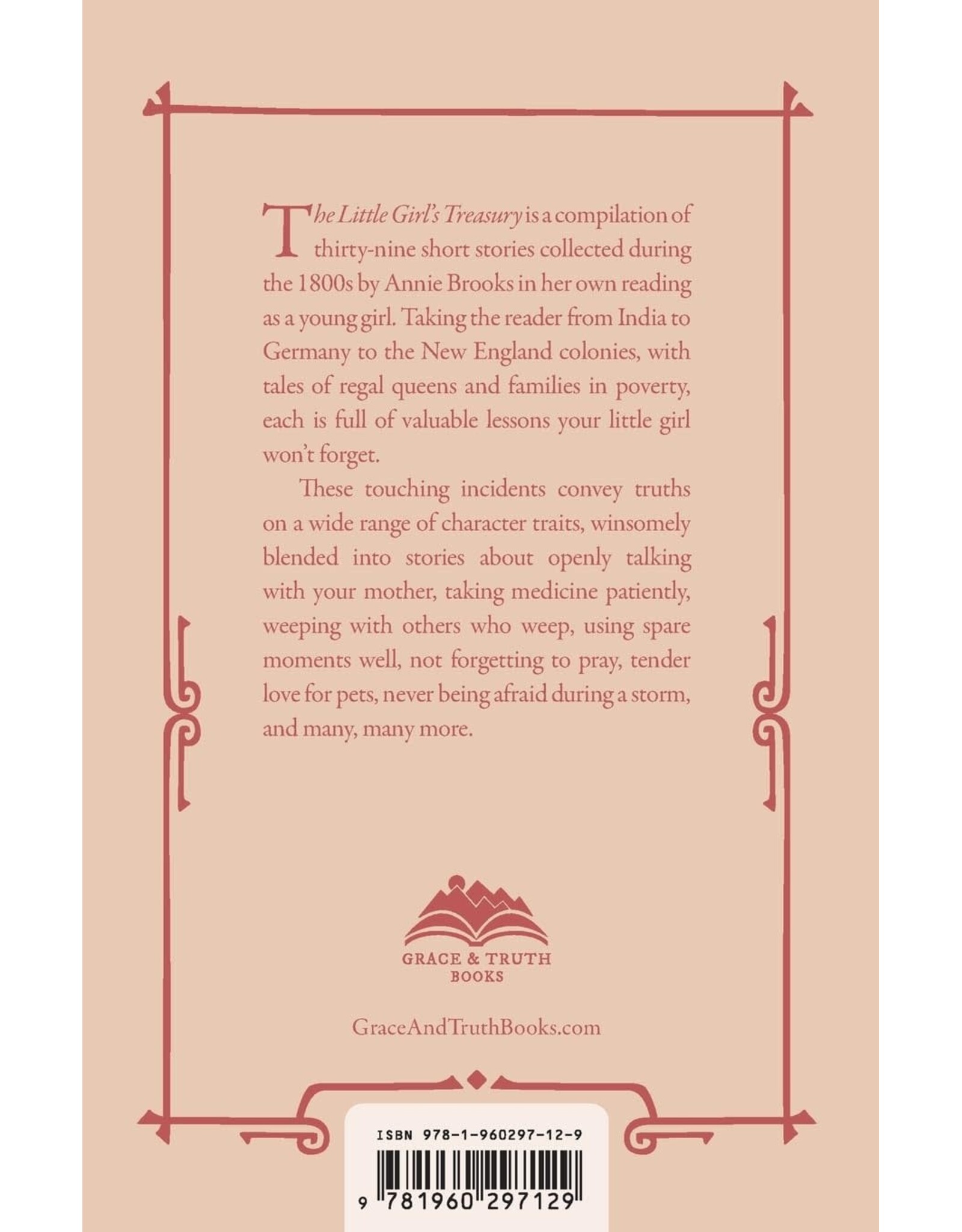 Annie Brooks The Little Girl's Treasury of Precious Things (Children's Heritage Series)