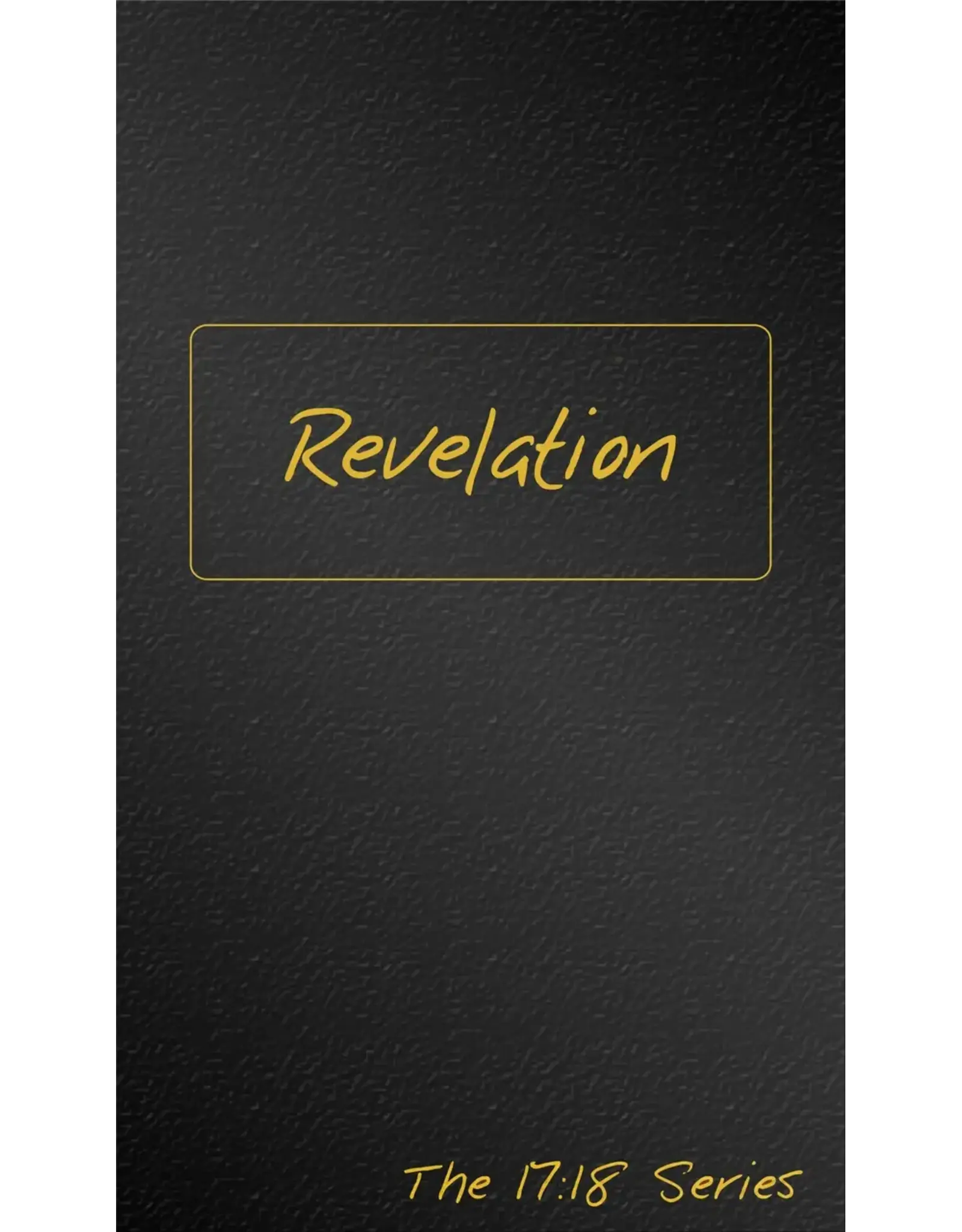 Rob Wynalda Revelation Journible