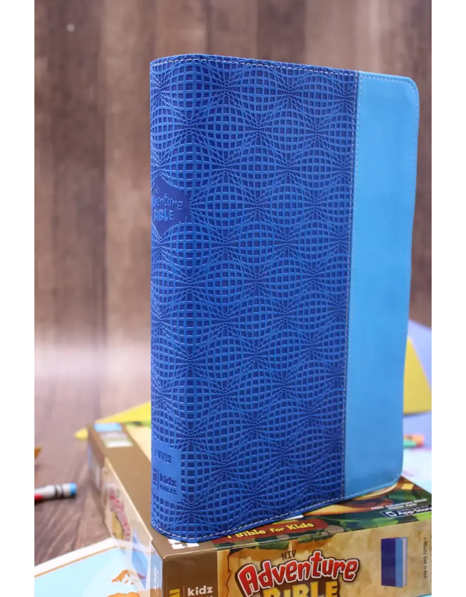 NIV Adventure Bible - Electric Blue