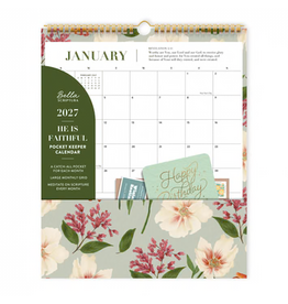 He is Faithful - 2027 Pocket Keeper Calendar
