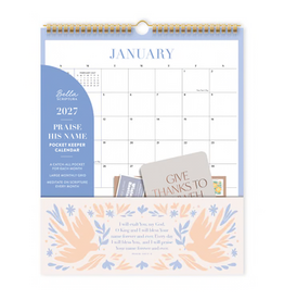 Praise His Name - 2027 Pocket Keeper Calendar