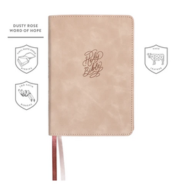 LSB Portable Paragraph Reference Bible - Dusty Rose Faux
