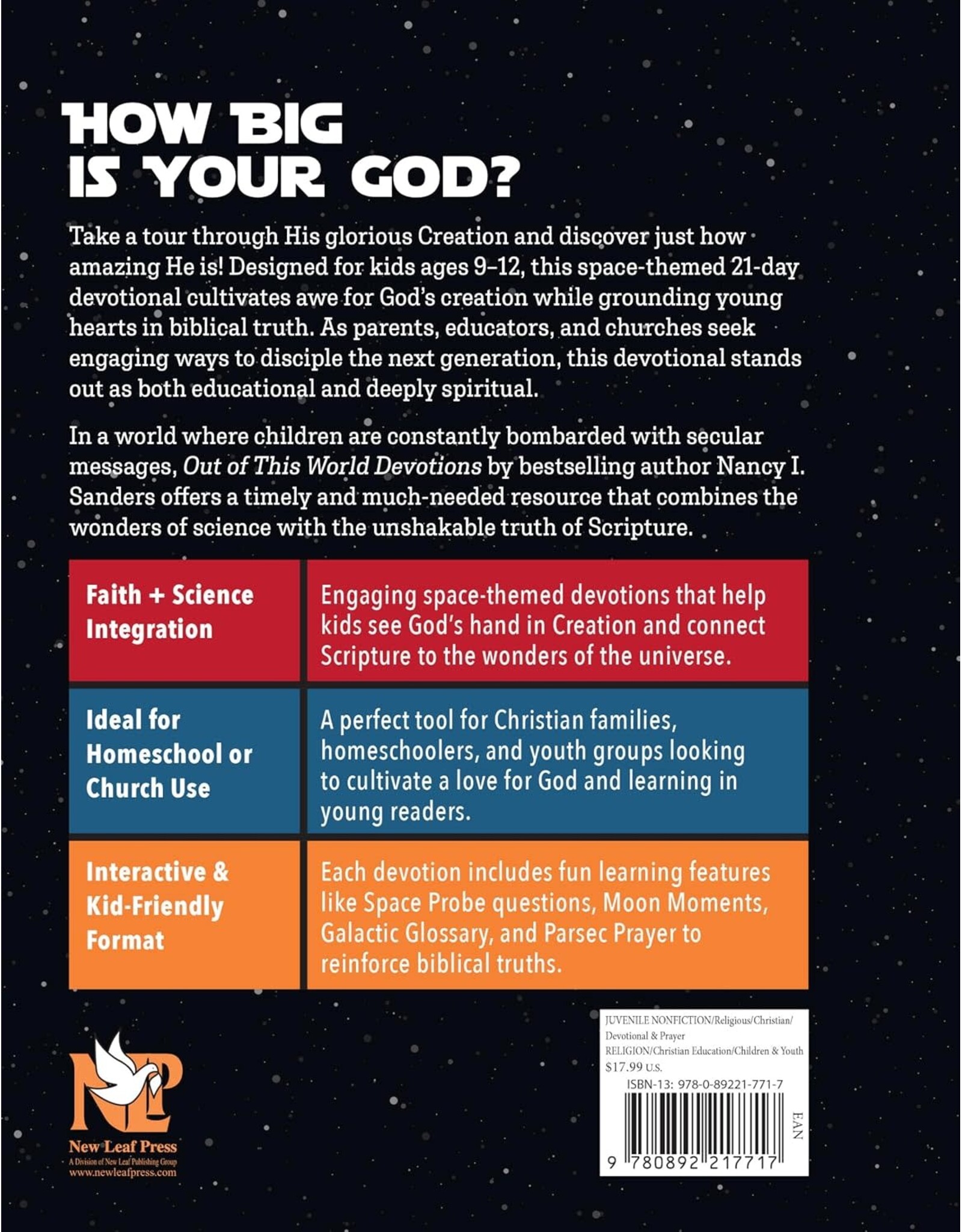 Nancy Sanders Out of This World Devotions
