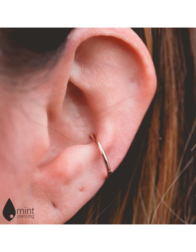 BVLA 16g Simple Seam Rings in 14k Gold by BVLA