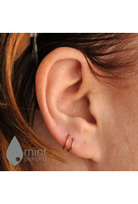 BVLA 18g Simple Seam Rings in 14k Gold by BVLA