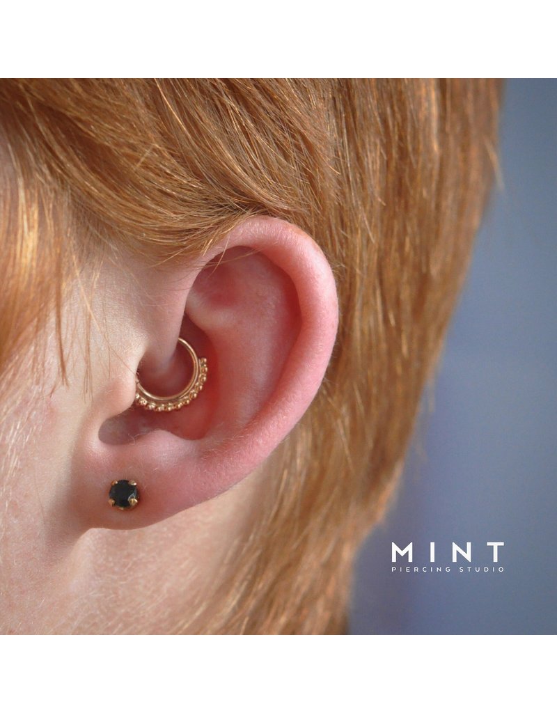 BVLA 16g Latchmi Seam Rings in 14k Rose Gold by BVLA!