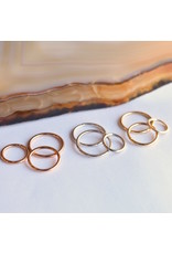 BVLA 16g Simple Seam Rings in 14k Gold by BVLA