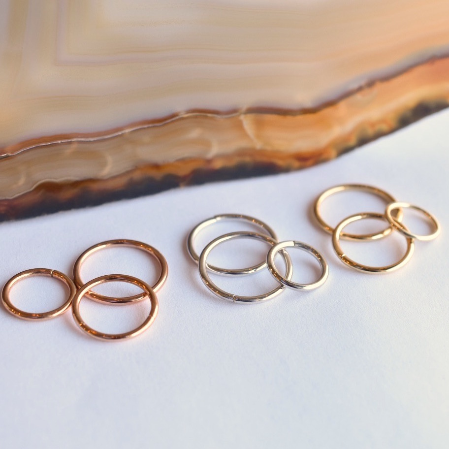 16g Seam Ring MINT Piercing