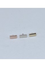 BVLA Flat Rectangle 14k Gold 16g Threaded Ends by BVLA!